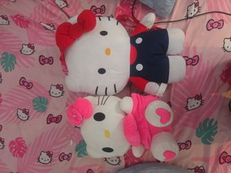 Hello kitty backpack/plush