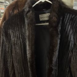 Women’s Black Mink Jacket
