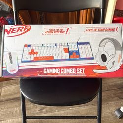 Nerf combo gaming set