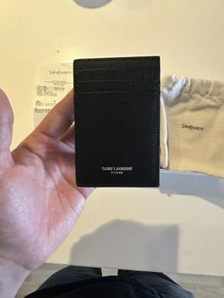 Saint Laurent Men’s Money Clip Wallet