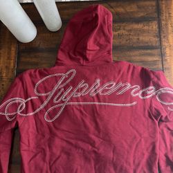 Supreme Rhinestone Hoodie