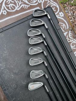 Complete Set Warrior Golf Clubs, Woods and Irons