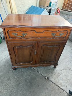 Antique wood bar