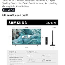 Samsung 65” QLED