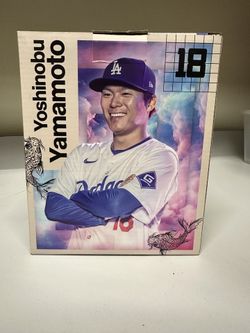 Yoshinobu Yamamoto Dodgers Baseball Bobblehead