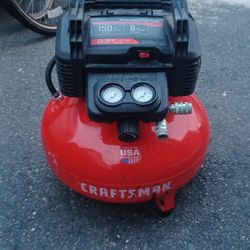 CRAFTSMAN 6 GAL AIR COMPRESSOR WORKS GREAT !