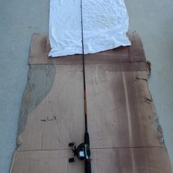 Quantum Lite Graphite Fishing Pole W/ Shimano Curado Bantam CU- 201 Reel.