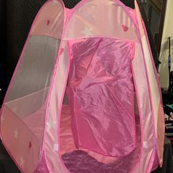 Pink foldable  Kids Play Tent 