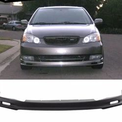 Fits 03-04 Toyota Corolla Mugen Style Front Bumper Lip - PP