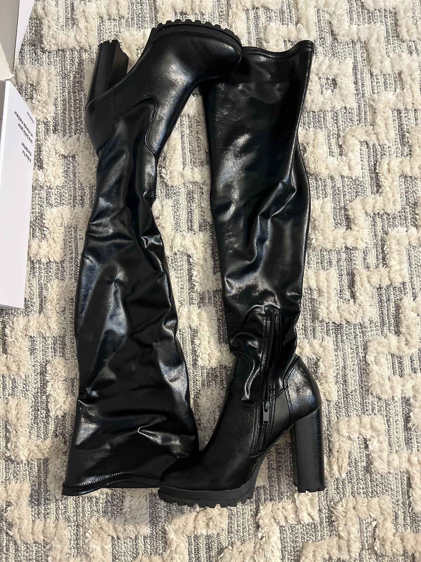 ALDO 8.5 Black Women’s Thigh High Boots $60 OBO