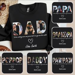 Dad Custom Photo Bundle Sweatshirt, Dad Shirts 