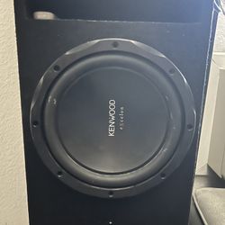 12” Kenwood SubWoofer w/box