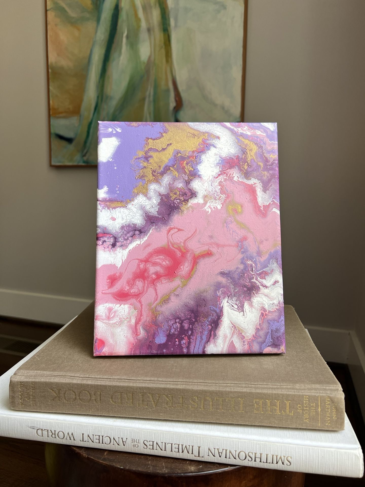 Small HandPainted Canvas Art ( firm on price )