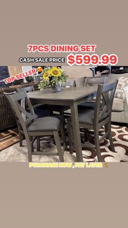 7pcs dining set