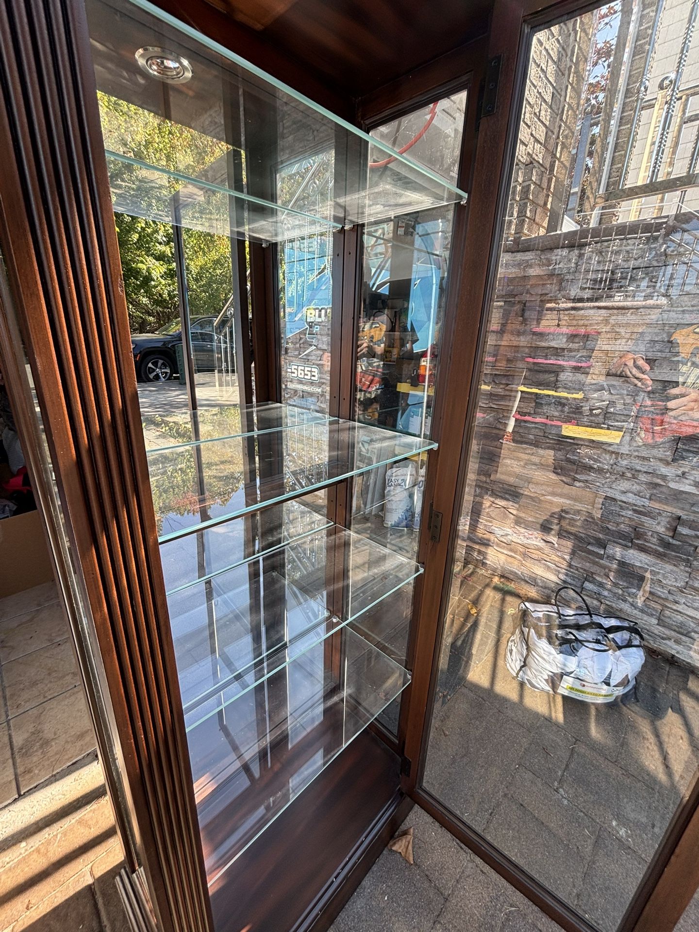 Fancy Glass Cabinet