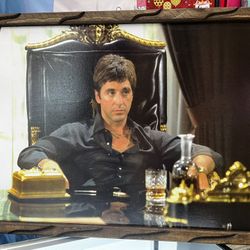Scarface Cuadro Grande 