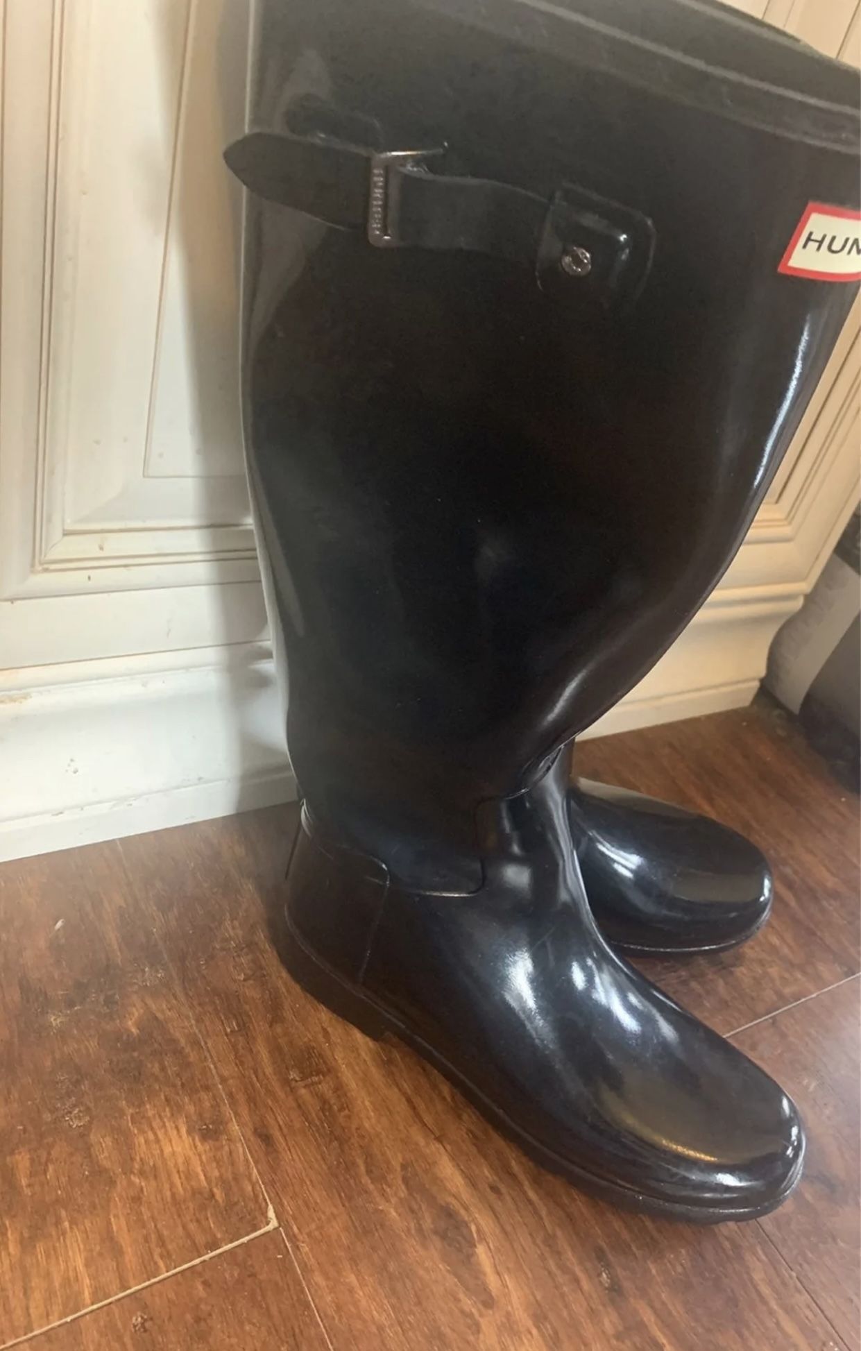 Hunter Women's Original Classic Tall Rain Boot's - Rubber - Black Matte