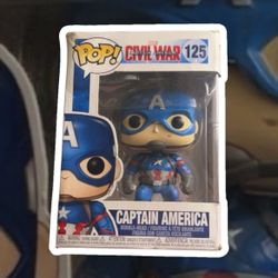 Pops Captain America # 125
