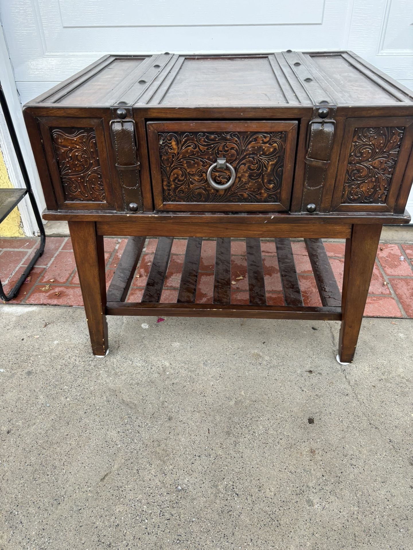 Trunk End Table