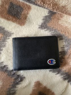 MEN'S BLACK CHAMPION LIFE DIPLOMAT BIFOLD WALLET