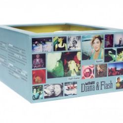 Original Diana Mini 35mm Empty Packaging Box & hardcover book "Forever"