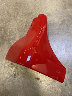Nissan 350z Right Front Mudflap brand new AX6 Redline Paint Code
