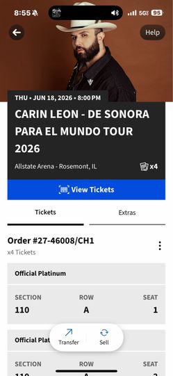 Carin Leon Thursday