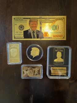 Gold Plated Collectibles $50 Takes All Or $15 Each