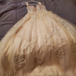Hand Made Wedding Dress 