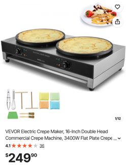 New Electric Crepe Machine READ DESCRIPTION