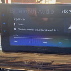 Pioneer DMH-130BT 6.8" Resistive Touchscreen, Double Din – Bluetooth