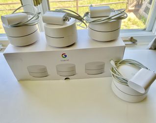7 Google Wifi Mesh Routers / entire house or office Mesh Network System GREAT DEAL!