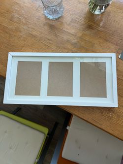 White Wooden Frame