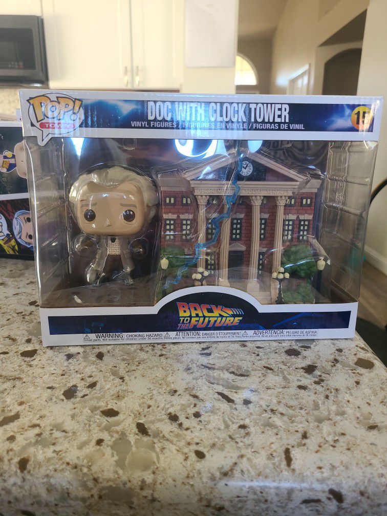 Doc With Clock Tower Funko