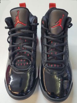 Air Jordan High-Top Sneakers Black Red