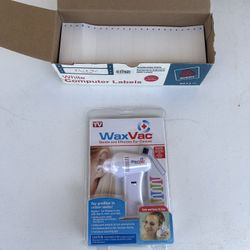 Ear Cleaner & Computer Labels