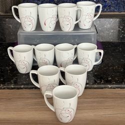 Vintage MCM Corelle Coordinates Splendor Coffee Mugs - 11 Available