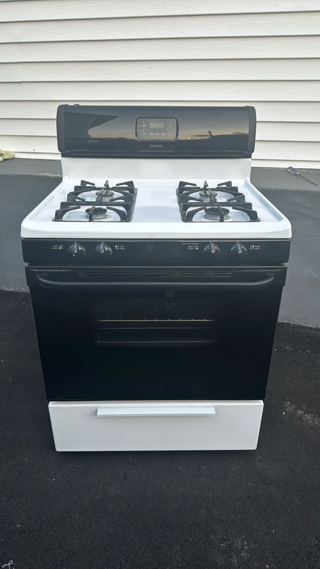 Top Less Gas Range Tappan Stove 