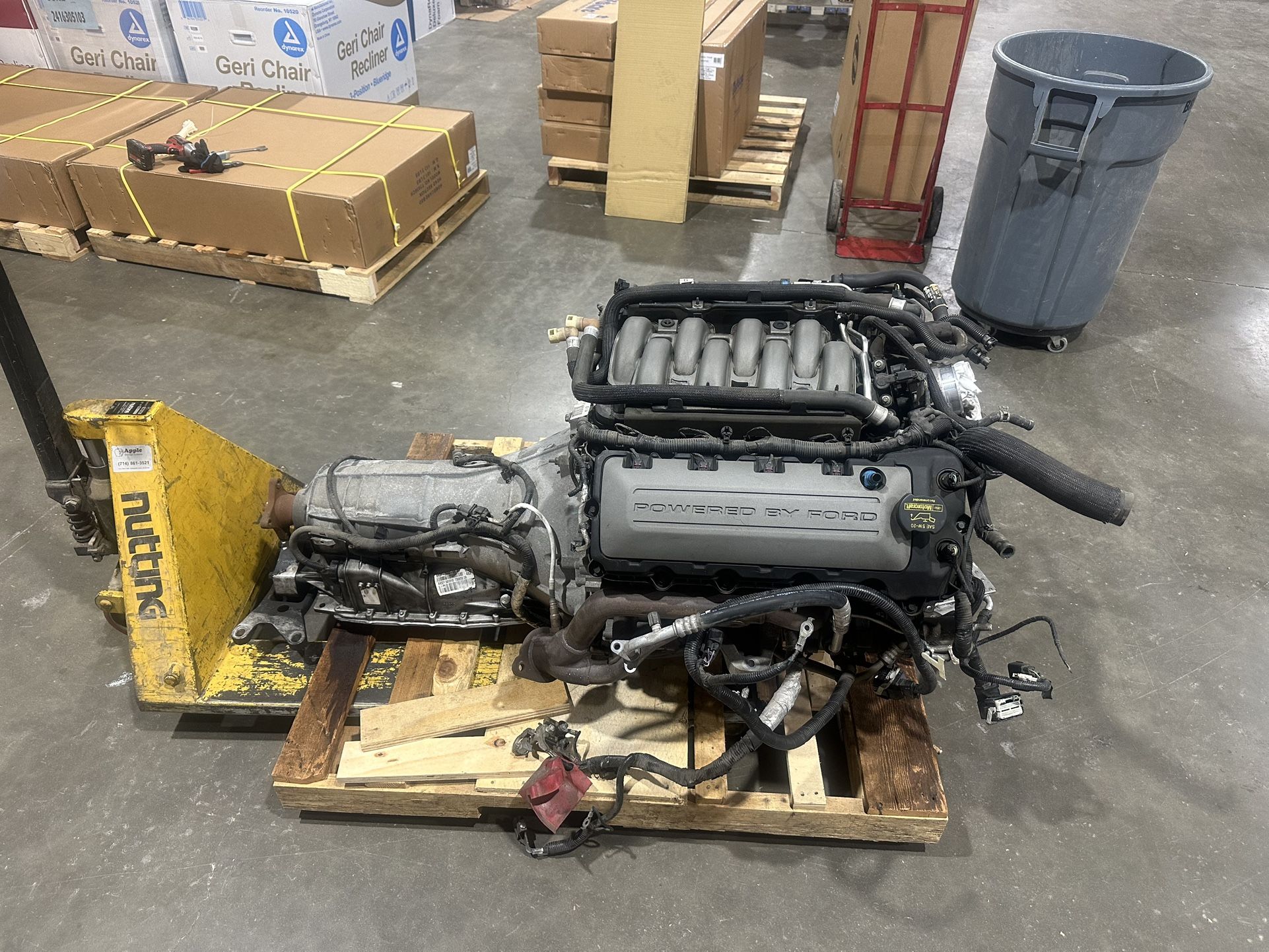 Coyote 5.0 Motor And Transmission