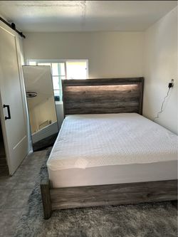 Queen bed frame
