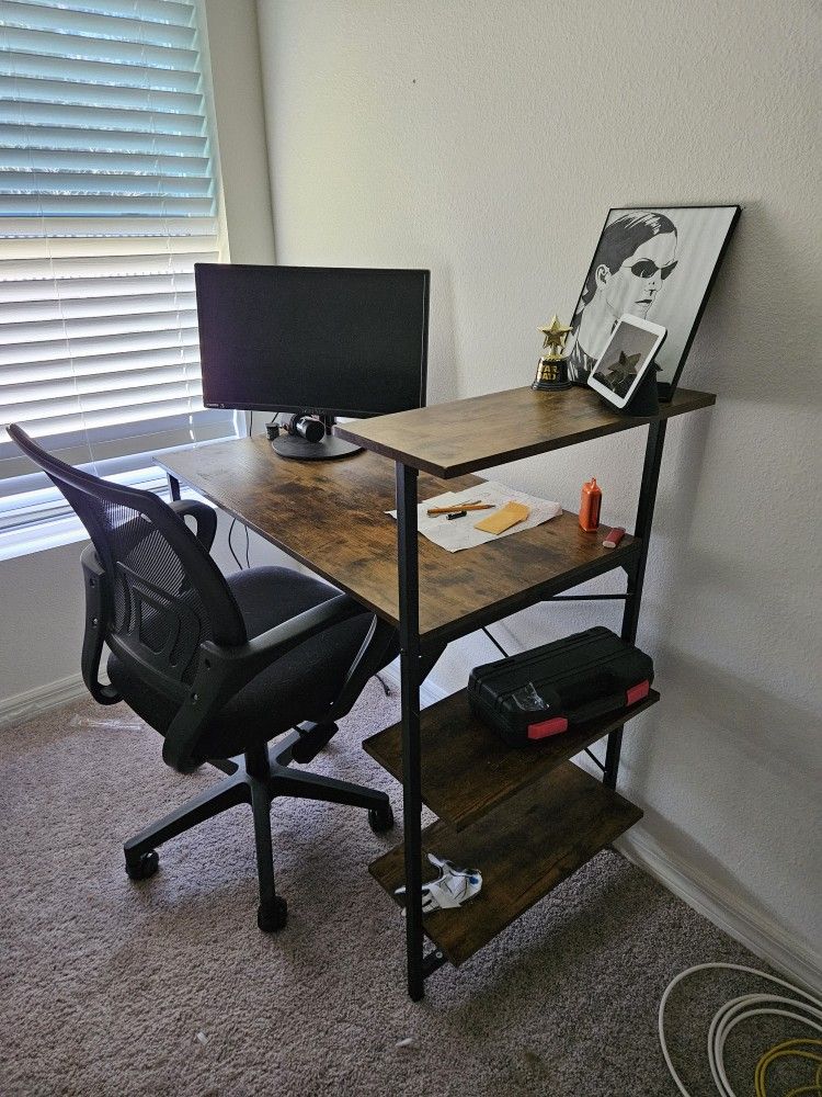 Desk And Chair