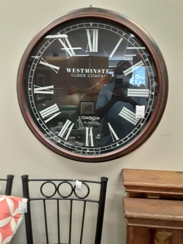 Vintage Oversized wall Clock