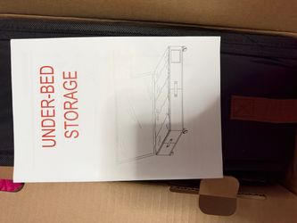 Under bed storage x 2 pcs