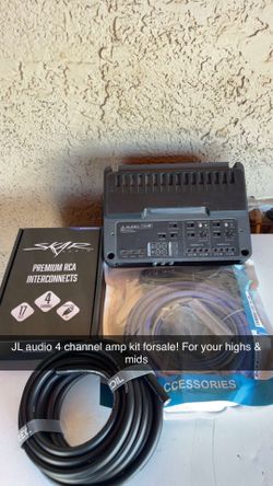 4 channel amp kit