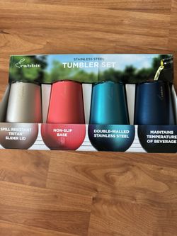Rabbit Stainless Steele Tumbler Set