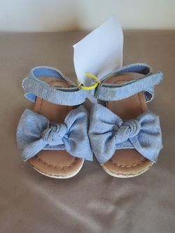 Wonder Nation Toddler Size 2 Blue Sandals