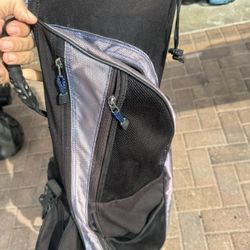 Golf Cart Bag With 5 Dividers 