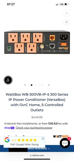wattbox wb-300-ip-5