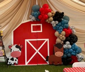 Barn backdrop