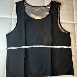 Sauna Shirt for Men, Short Sleeve Sauna Sweat Body Shaper (M)